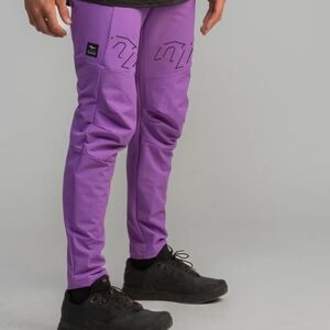 NF Ride MTB Pants Purple Zrilix Nylon Spandex Cycling Trail Pants Size XL